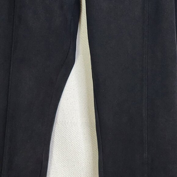 Simply Vera Vera Wang Black Poly Span Velvet Soft Stretch Dress Legging Size XL - Picture 4 of 16